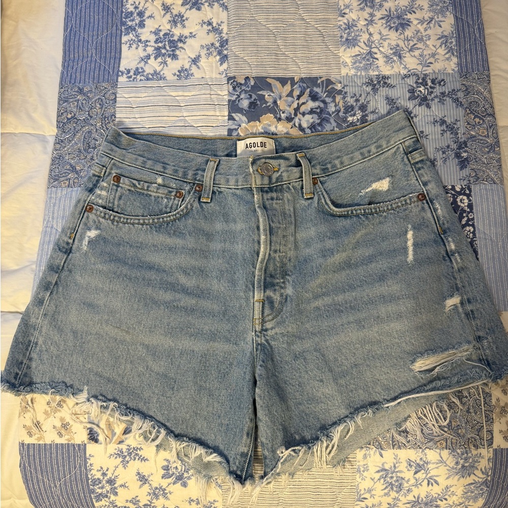 AGOLDE Parker Long Short in color swapmeet - Picture 3 of 7